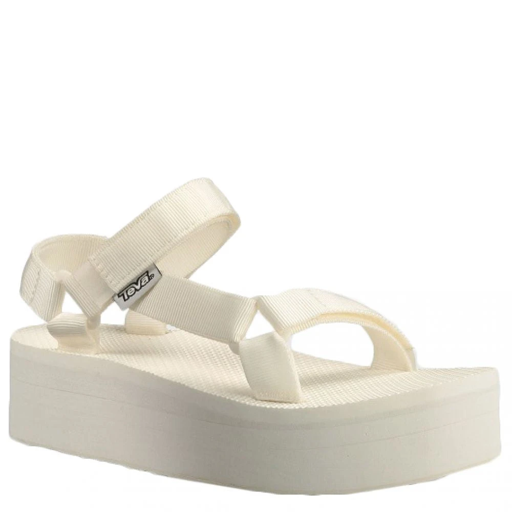 Teva Women's Universal Flatform In Bright White 3 Teva Women's Universal Flatform In Bright White - Image 3