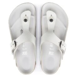 Birkenstock Women's Big Buckle Gizeh Leather In White 7 Birkenstock Women's Big Buckle Gizeh Leather In White -Birkenstock Store 1018885 4 1100x