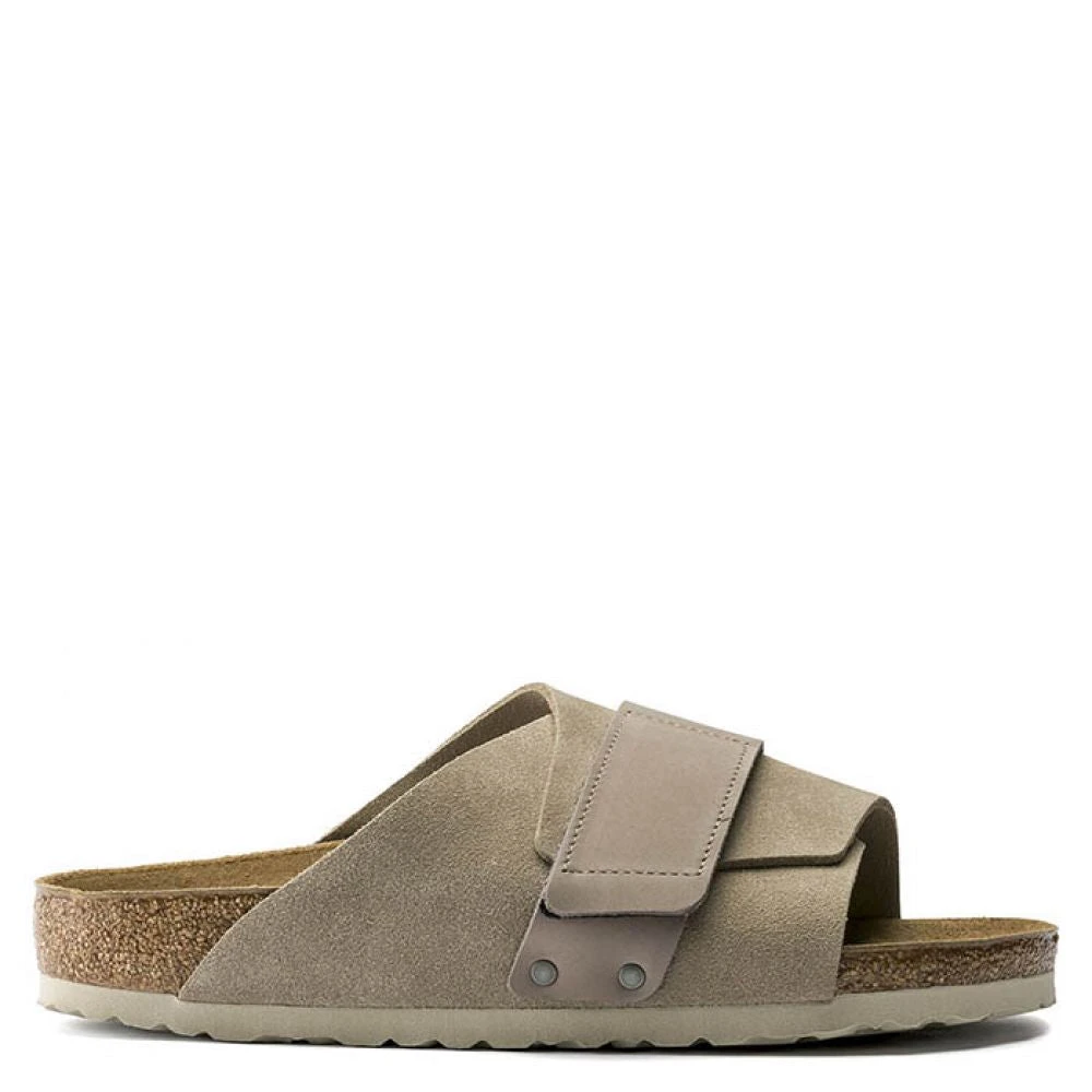 Birkenstock Men's Kyoto In Taupe 1 Birkenstock Men's Kyoto In Taupe