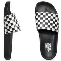 Vans Men's Slide-On In Checkerboard Black/White -Birkenstock Store 3 0 3000 vans slide checkerboard 4kiip9 3 1100x