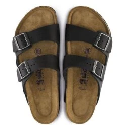 Birkenstock Arizona Softbed Oiled Leather In Black -Birkenstock Store b i birkenstock arizona softbed oiled leather black 752481 4 1100x