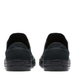 Converse Chuck Taylor All Star Mono Canvas Low Top In Black Monochrome -Birkenstock Store c o converse chuck taylor all star monochrome canvas low top black m5039 5 1 1100x