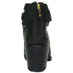 Getoutside Women's Lola Strappy Heel Boot In Black -Birkenstock Store g o gos 6 blk 4 1100x