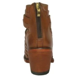 Getoutside Women's Lola Strappy Heel Boot In Maple -Birkenstock Store g o gos 6 maple 4 1100x