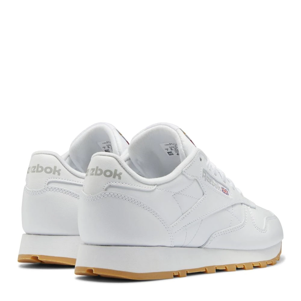Reebok Women's Classic Leather In Ftwr White/Pure Grey 3/Reebok Rubber Gum-03 4 Reebok Women's Classic Leather In Ftwr White/Pure Grey 3/Reebok Rubber Gum-03 - Image 4
