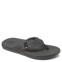 Reef Men's Cushion Phantom In Black -Birkenstock Store r e reef 2 1 1100x