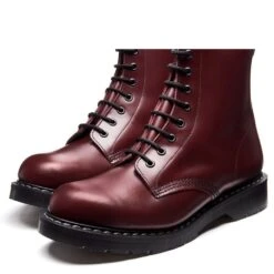 Solovair 8 Eye Derby Boot In Oxblood Hi-Shine 5 Solovair 8 Eye Derby Boot In Oxblood Hi-Shine -Birkenstock Store s8551oxg 104 3 1100x