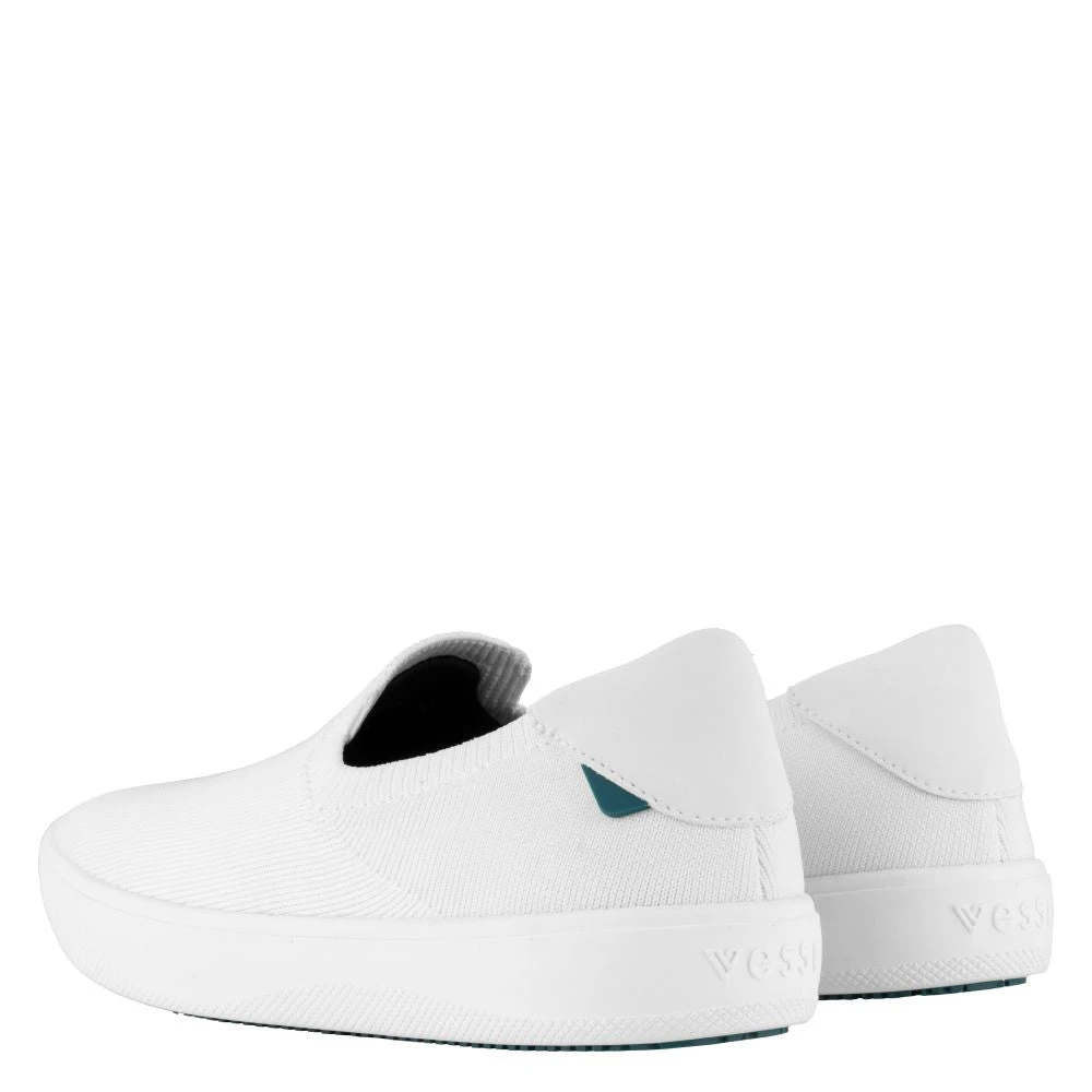 Vessi Women's Boardwalk Slip-On In Sail White 4 Vessi Women's Boardwalk Slip-On In Sail White - Image 4